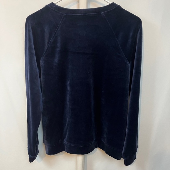 Gloria Vanderbilt Dark Blue Polyester Long Sleeve Sweater Size Medium - Picture 6 of 8